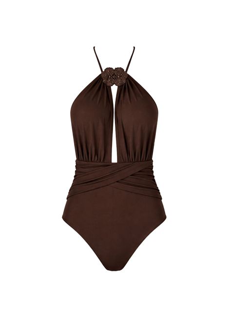 TWINSET  Costume intero con spilla crochet TWINSET | 261LMME0011946