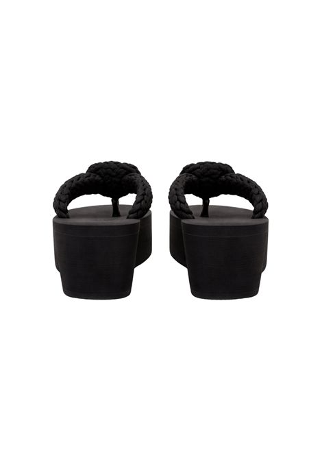 Ciabatte platform con dettaglio intrecciato TWINSET | 261LMT01000006