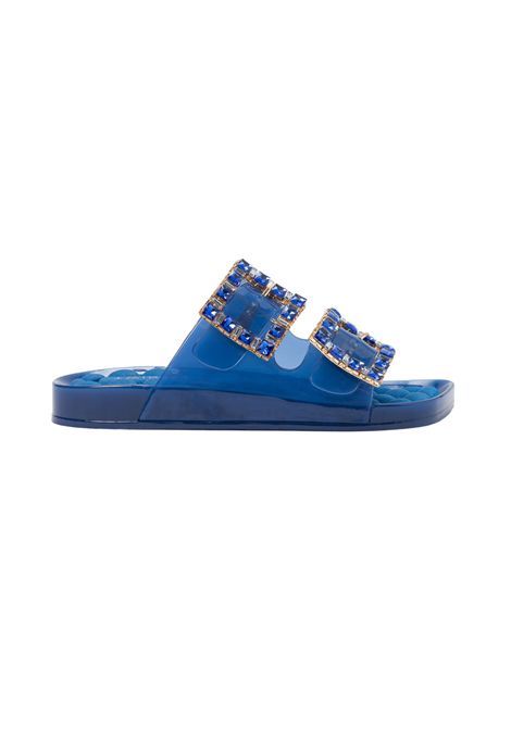 Sandali flat con maxi fibbie gioiello TWINSET | 261LMT01200838