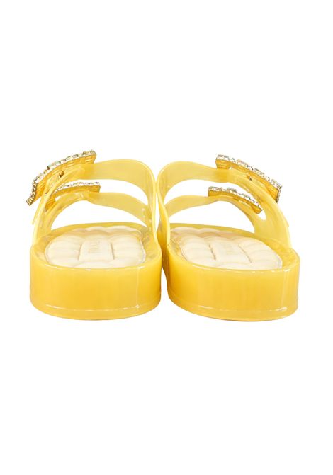 Sandali flat con maxi fibbie gioiello TWINSET | 261LMT01213415