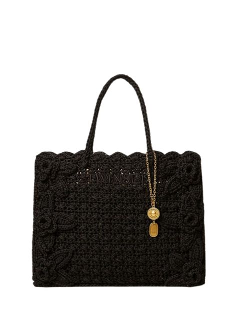 Borsa Shopper Crochet con Charms TWINSET | 261TB751000006
