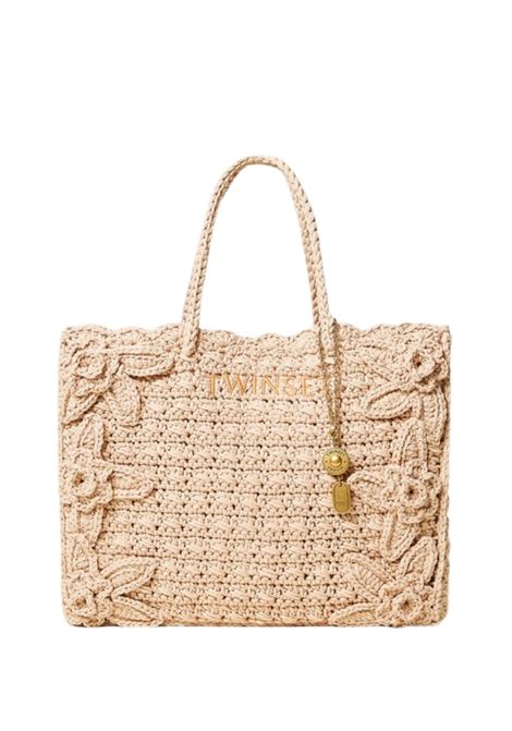 Borsa Shopper Crochet con Charms TWINSET | 261TB751013161