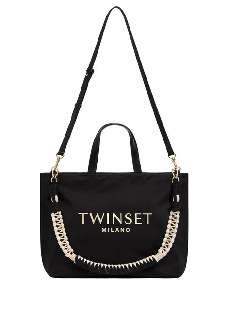 Borsa shopper con logo TWINSET | 261TB752000006