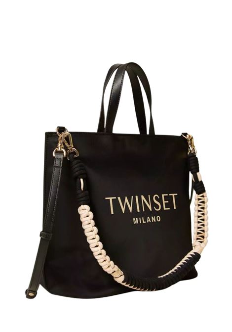 Borsa shopper con logo TWINSET | 261TB752000006