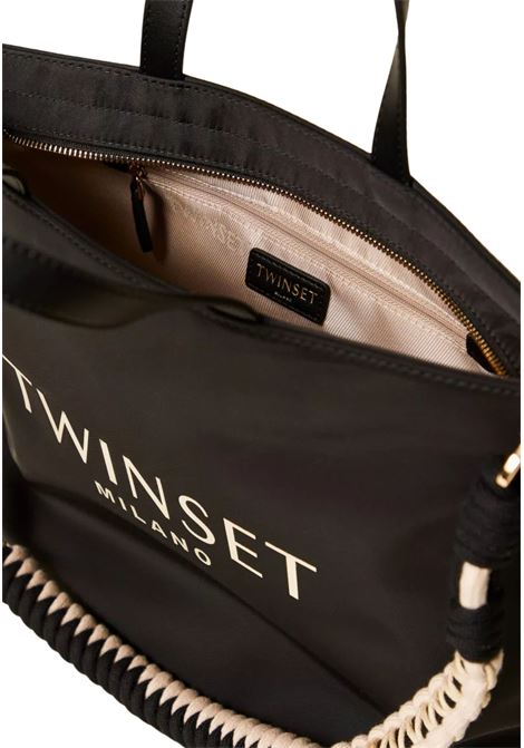 Borsa shopper con logo TWINSET | 261TB752000006