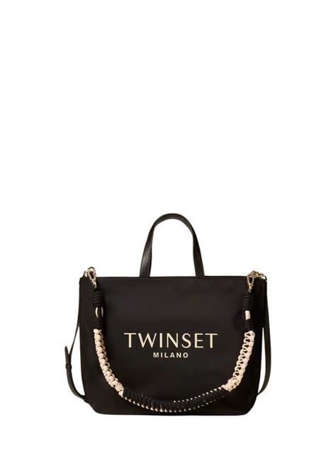 Borsa shopper con logo TWINSET | 261TB752000006