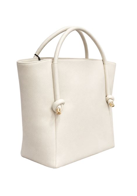 Borsa Tote Grande in Eco-pelle con Logo TWINSET | 261TD802000282