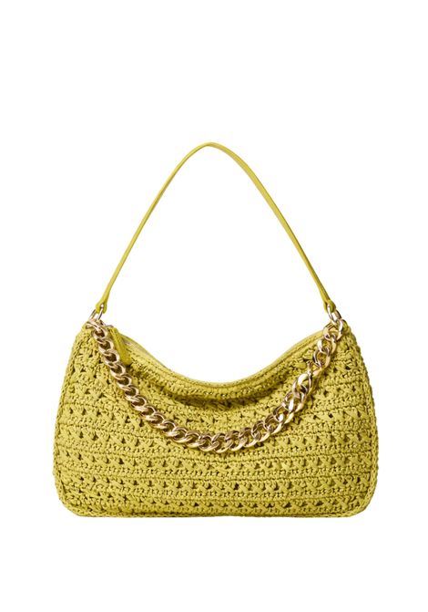 Borsa Hobo Liliane Grande in Rafia Crochet TWINSET | 261TD808012117