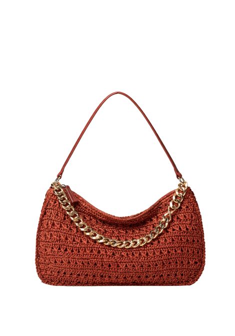 Borsa Hobo Liliane Grande in Rafia Crochet TWINSET | 261TD808013332