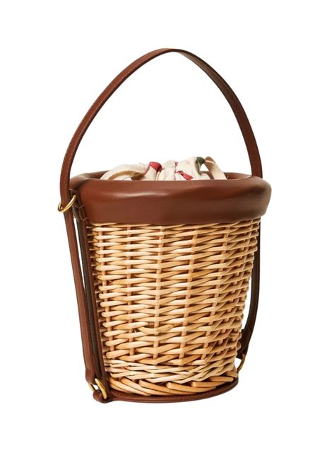 Borsa Secchiello in Vimini con Pochette TWINSET | 261TD825300193