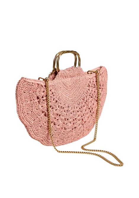 Borsa a tracolla in rafia crochet TWINSET | 261TD832011752