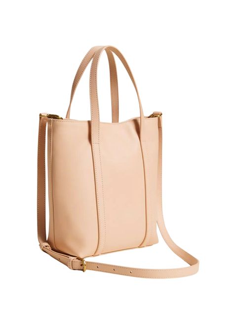 Borsa shopper in pelle con charm TWINSET | 261TD840113144