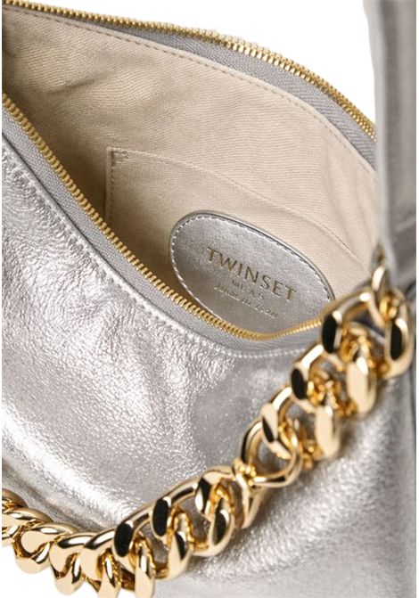 Borsa 'Liliane' media in pelle laminata TWINSET | 261TD841000994