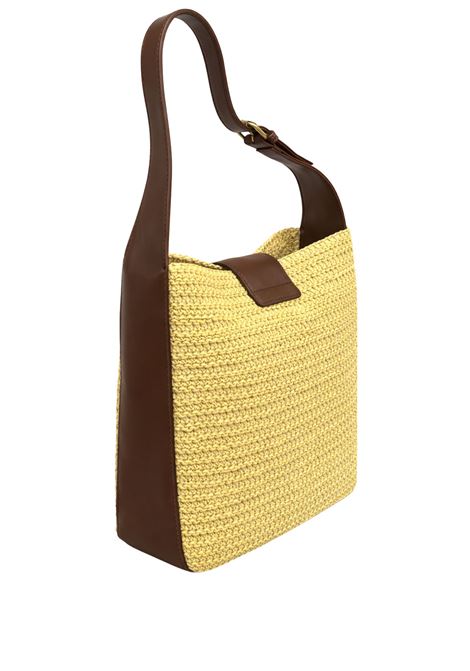 Borsa a spalla intrecciata effetto rafia TWINSET | 261TD851011617