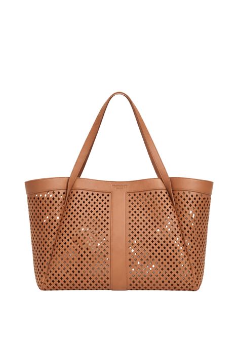 Borsa Shopper in Pelle Traforata TWINSET | 261TD855013168