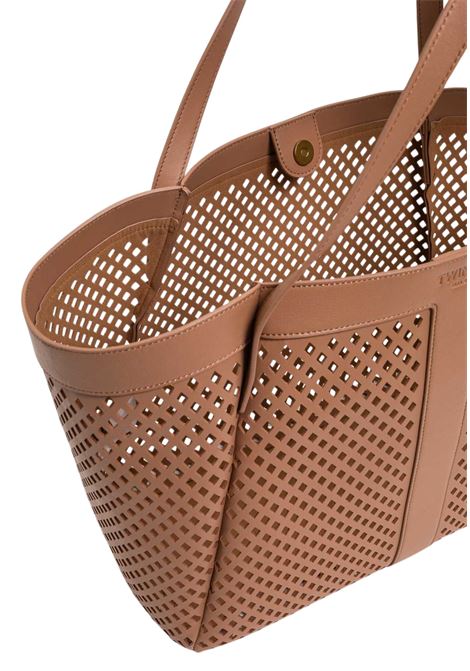 Borsa Shopper in Pelle Traforata TWINSET | 261TD855013168