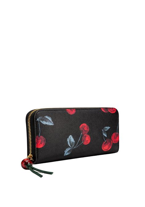 Portafoglio zip-around Twinset Milano con stampa ciliegie TWINSET | 261TL8003113500