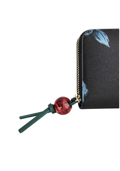 Portafoglio zip-around Twinset Milano con stampa ciliegie TWINSET | 261TL8003113500