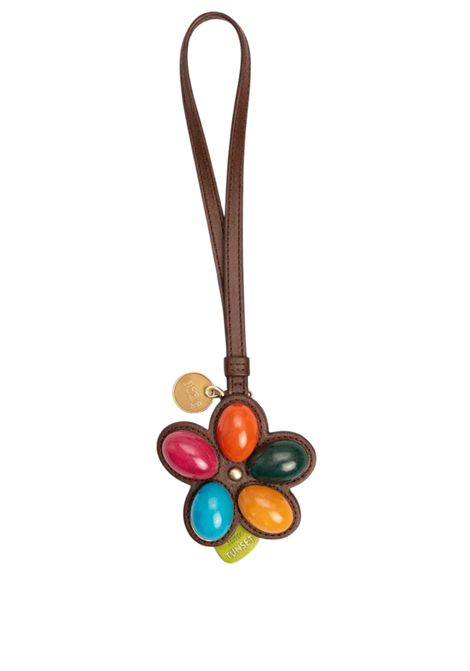 Charm da borsa / portachiavi floreale multicolor TWINSET | 261TL801212110