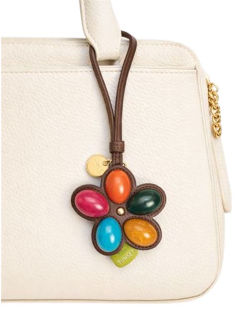 Charm da borsa / portachiavi floreale multicolor TWINSET | 261TL801212110