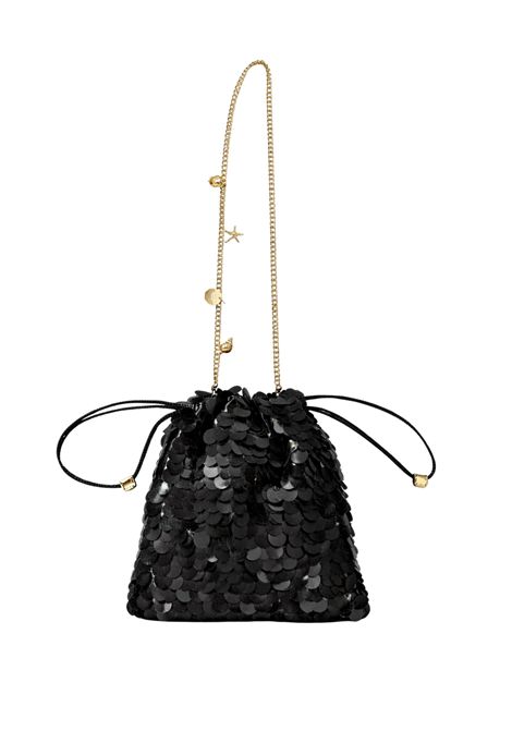 Pochette secchiello Twinset Milano con paillettes TWINSET | 261TL802000006