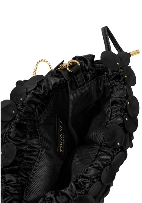 Pochette secchiello Twinset Milano con paillettes TWINSET | 261TL802000006