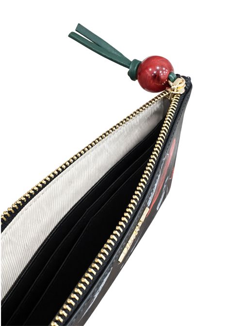 Pochette con stampa ciliegie e chiusura zip TWINSET | 261TL802113500