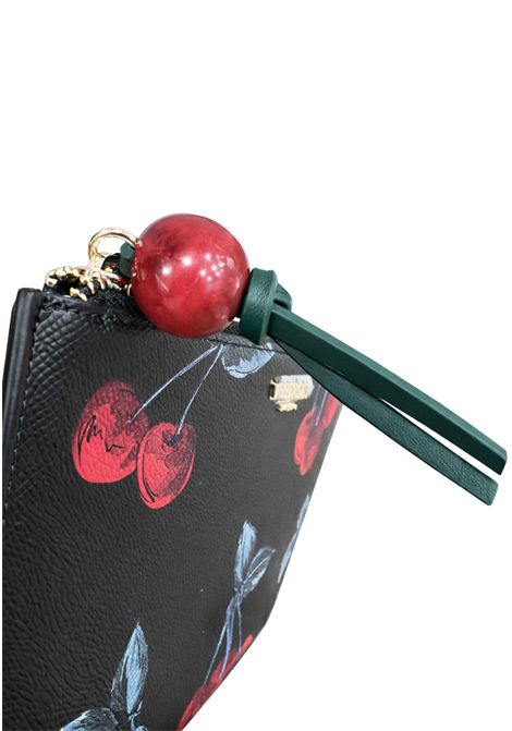 Pochette con stampa ciliegie e chiusura zip TWINSET | 261TL802113500