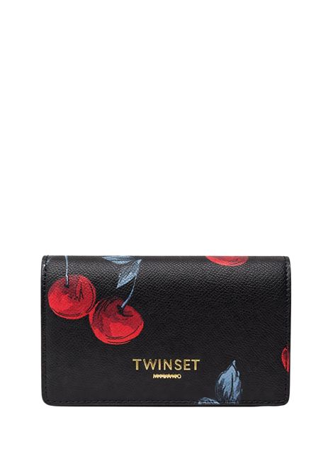 Portafoglio donna Twinset stampa ciliegie TWINSET | 261TL8030013500