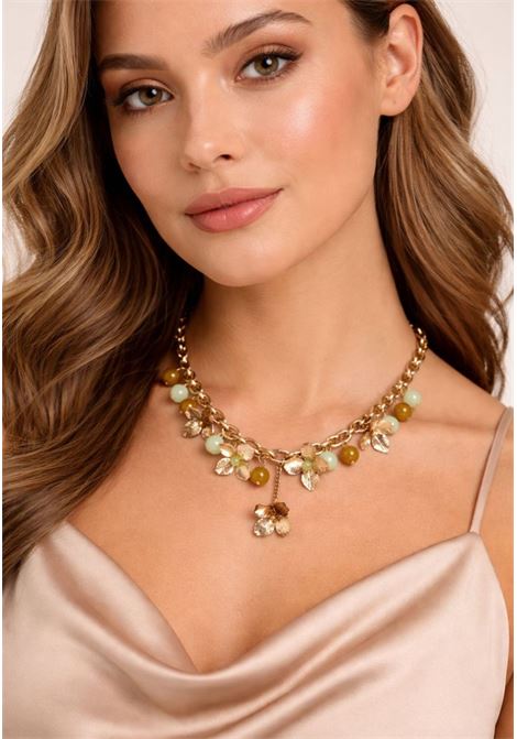 Collana a catena con charms floreali TWINSET | 261TO504013528