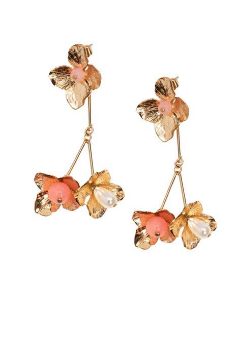 Orecchini pendenti con charms floreali  Twinset Milano TWINSET | 261TO504113527