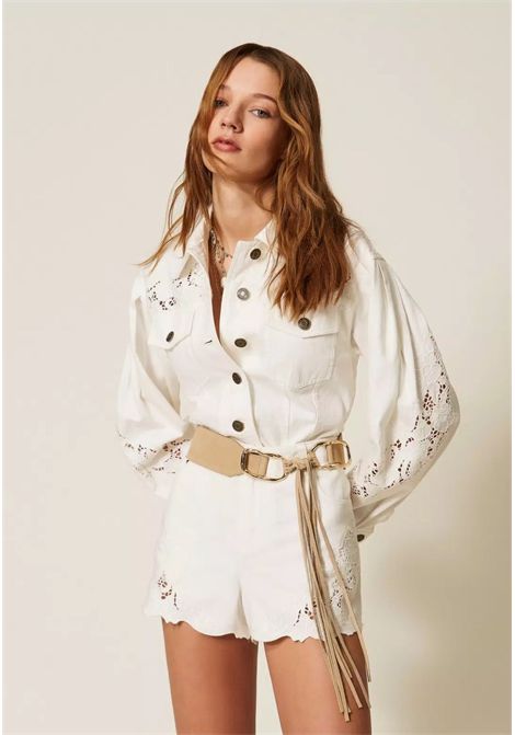 Cintura in suede con anelli TWINSET | 261TO534002952