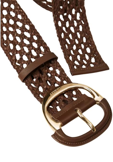 Cintura con intreccio e maxi fibbia TWINSET | 261TO539012110