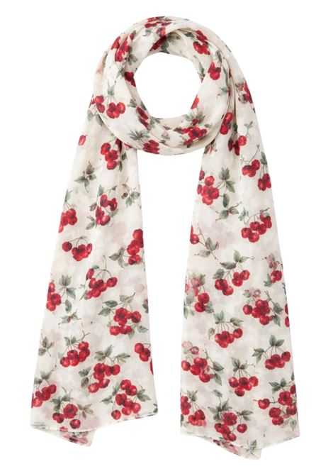 Sciarpa con stampa ciliegie TWINSET | 261TO552013503