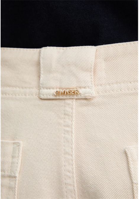 Jeans wide leg a vita alta TWINSET | 261TP216007222