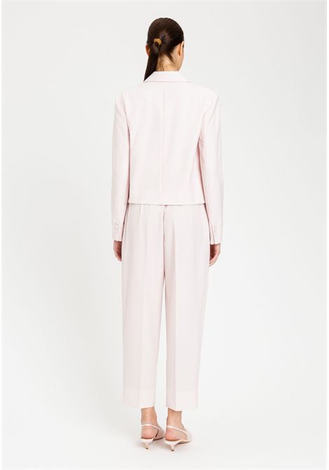 Pantaloni cropped in fresco di misto lana TWINSET | 261TP218100570