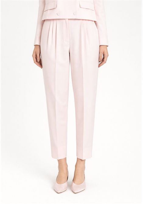 Pantaloni cropped in fresco di misto lana TWINSET | 261TP218100570