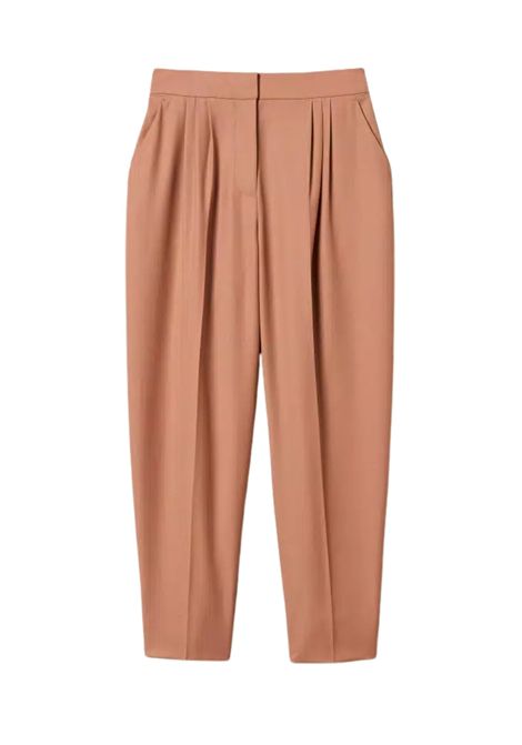 Pantaloni cropped in fresco di misto lana TWINSET | 261TP218113168