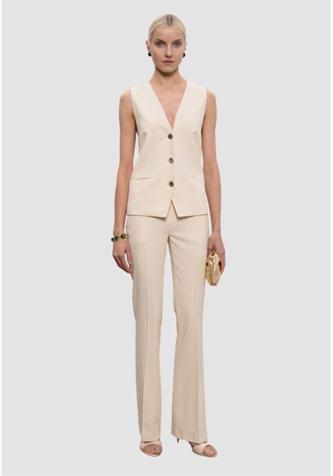 Pantaloni in viscosa con vita elasticizzata TWINSET | 261TP222507222