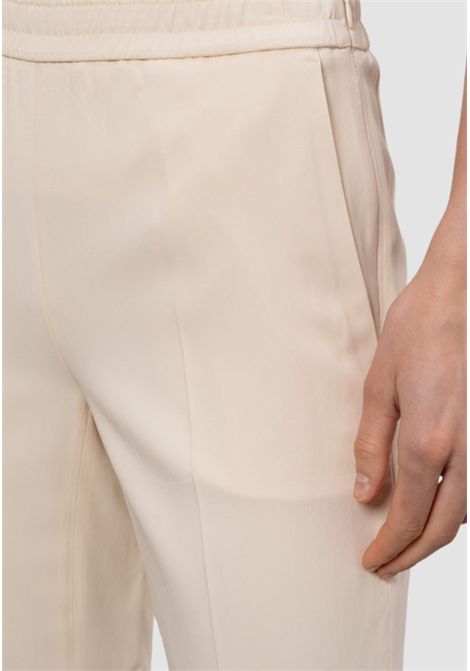 Pantaloni in viscosa con vita elasticizzata TWINSET | 261TP222507222