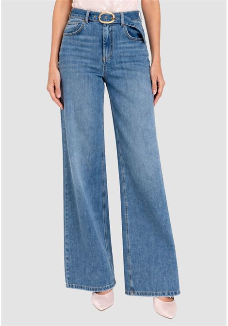 Jeans Twinset wide leg a vita alta TWINSET | 261TP271003498