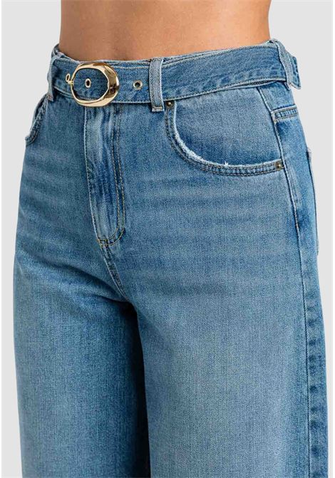 Jeans Twinset wide leg a vita alta TWINSET | 261TP271003498