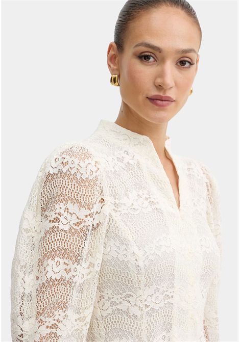 Camicia Twinset in viscosa con inserti in pizzo TWINSET | 261TP290200059