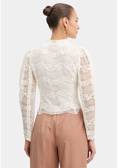 Camicia Twinset in viscosa con inserti in pizzo TWINSET | 261TP290200059