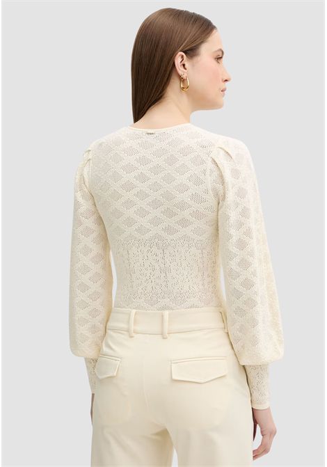 Body in maglia con disegno floreale TWINSET | 261TP326100059