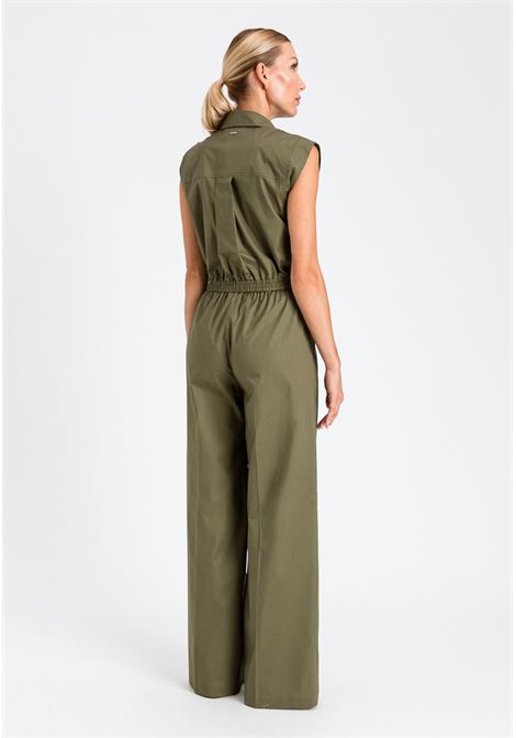 Pantalone wide leg in cotone stretch TWINSET | 261TT223112117