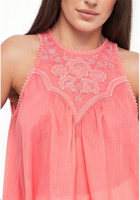 Twinset  Top ricamato in tessuto leggero TWINSET | 261TT229213448