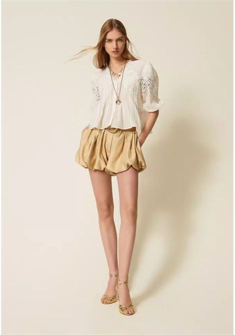Twinset Milano  Shorts laminati balloon TWINSET | 261TT253313506