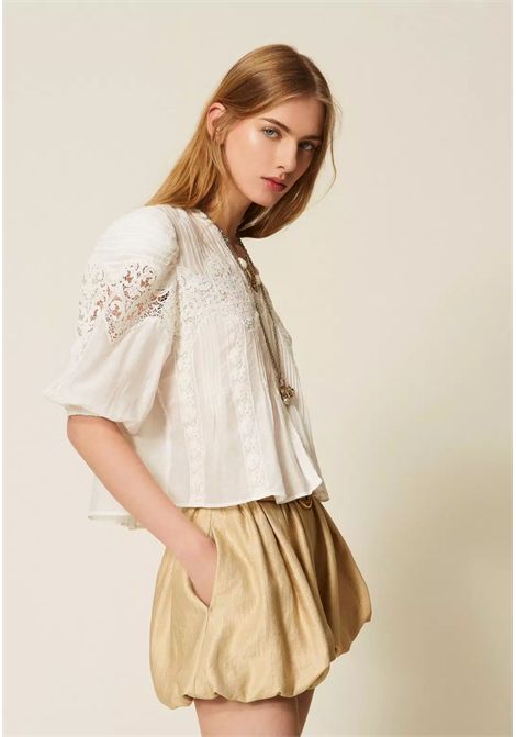 Twinset Milano  Shorts laminati balloon TWINSET | 261TT253313506