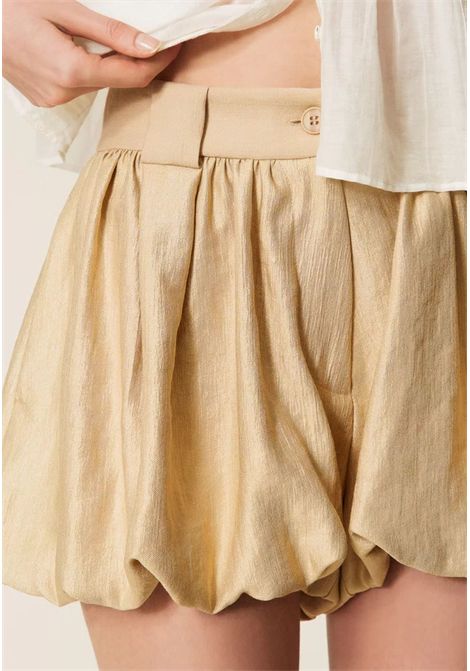 Twinset Milano  Shorts laminati balloon TWINSET | 261TT253313506